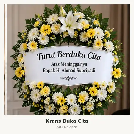 Krans Bunga Duka Ciwandan